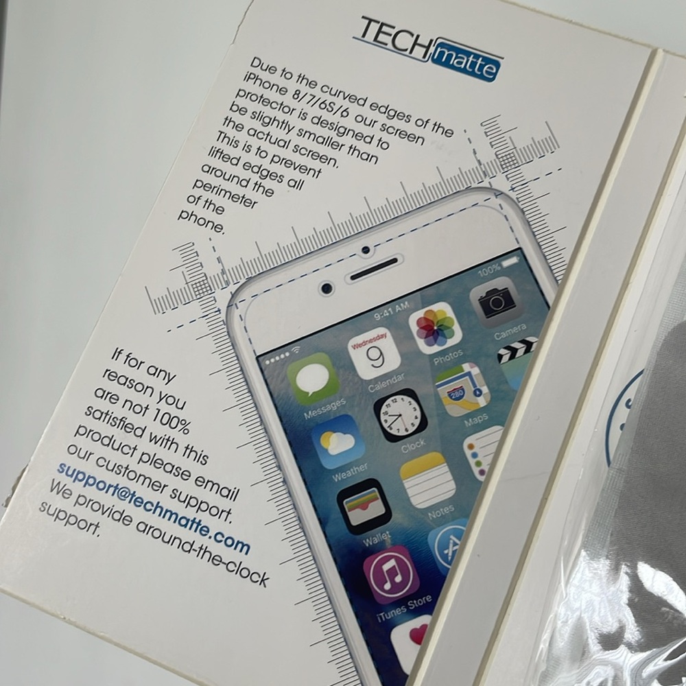 One AmFilm Screen glass Protector for iPhone 8/7/6S/6 IPHONE SCREEN PROTECTOR
